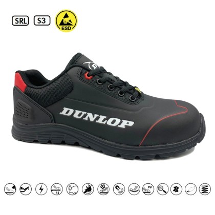 ΠΑΠΟΥΤΣΙΑ DUNLOP MATT ΜΑΥΡΟ S3 ΜΕΓ.46